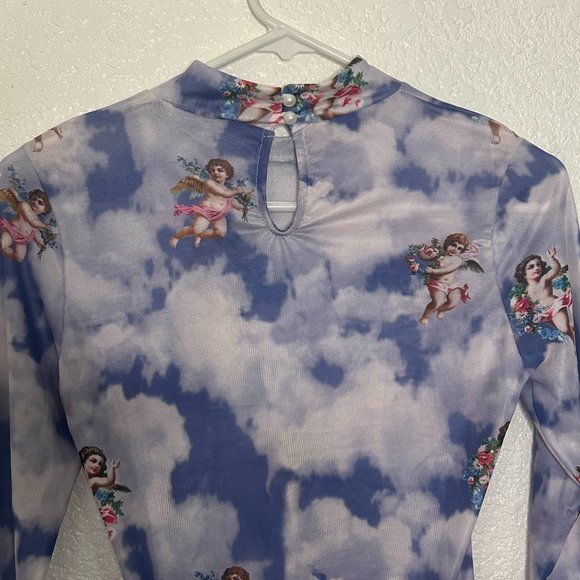 Purple Angle shin body suite long sleeves - Picture 5 of 6